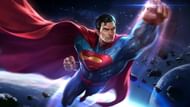 Superman managed to travel eleven light years in just a few minutes, surpassing the speed of light by a significant margin. (Image via DC)